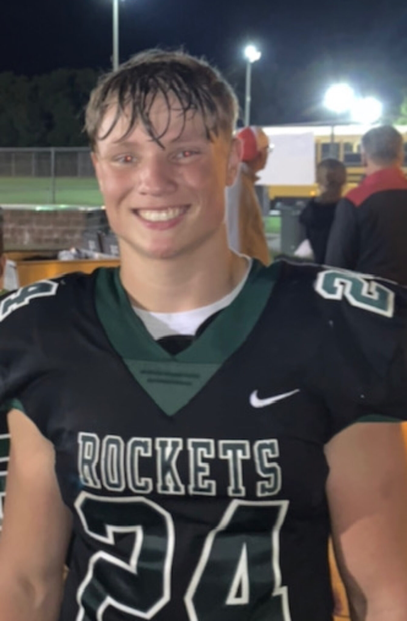 Reeths Puffer Sophomore Brody Johnson Thought He Rushed For 155 Yards 