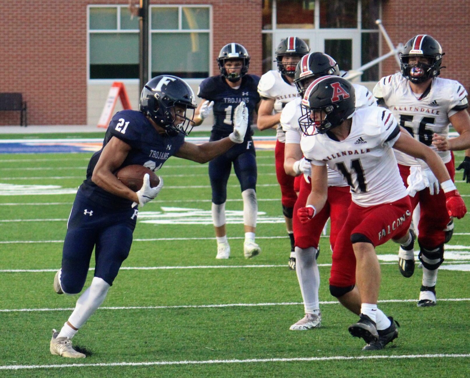 Fruitport football team rebounds with an impressive 5035 win over