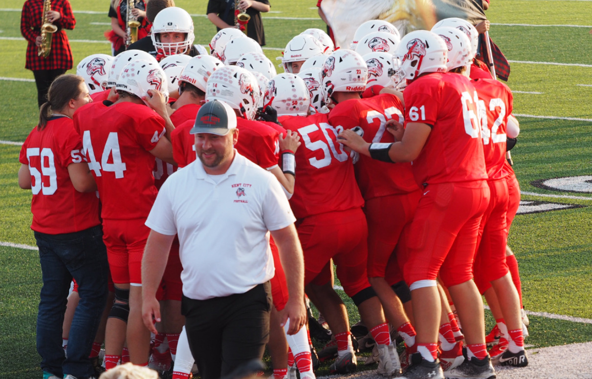 Kent City football squad looking to bounce back this week against White