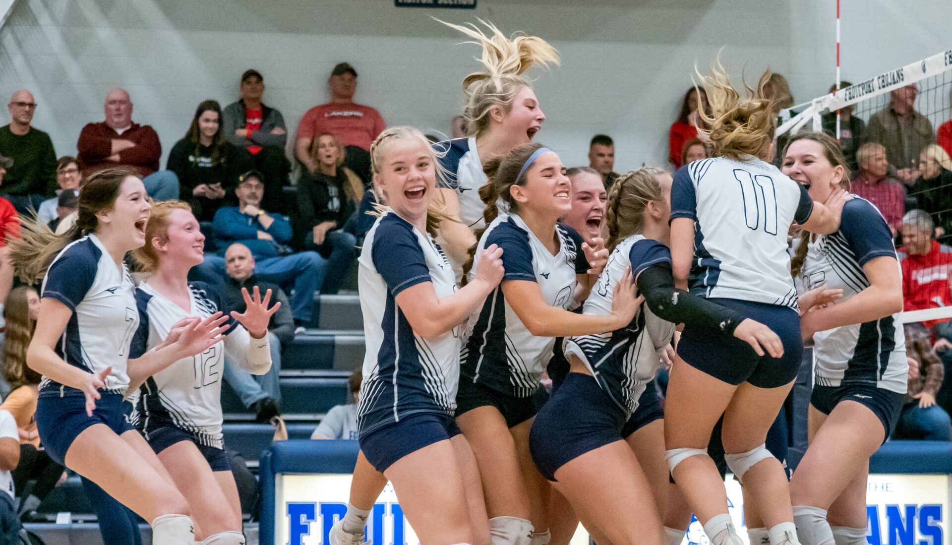 Fruitport volleyball team gets the best of rival Spring Lake in first