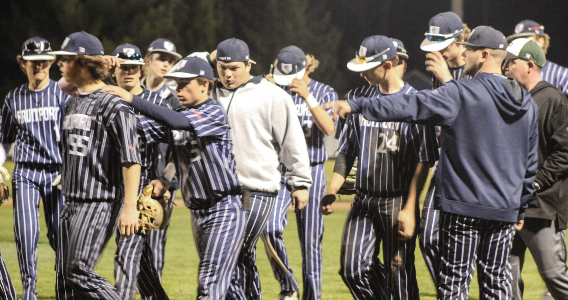 Fruitport baseball team roars to life in the seventh with 10 runs